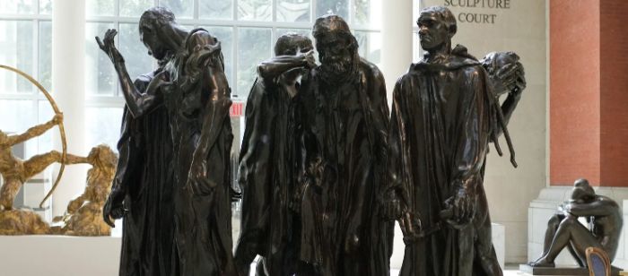 Os Burgueses de Calais - Rodin