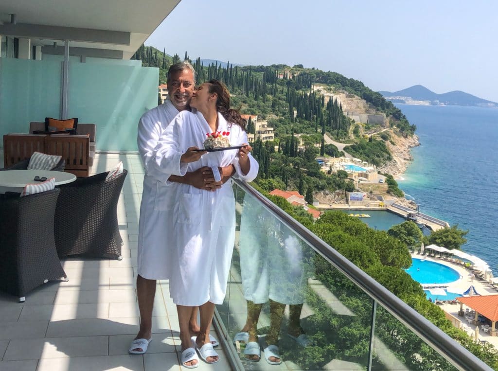 Suíte presidencial hotel Sun Gardens conheça o melhor hotel de dubrovnik