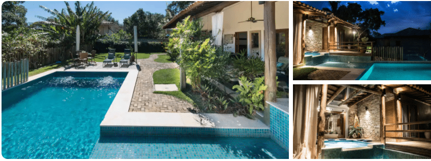 Casas com piscina para alugar em Búzios