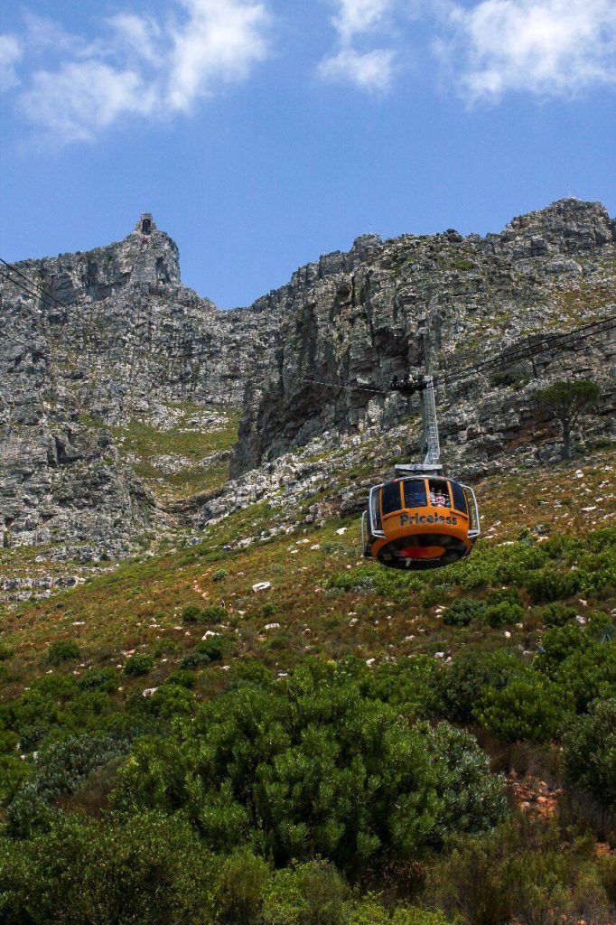 Bondinho da Table Mountain de Cape Town
