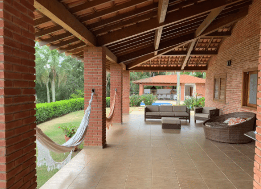 Varanda de casa em São Roque