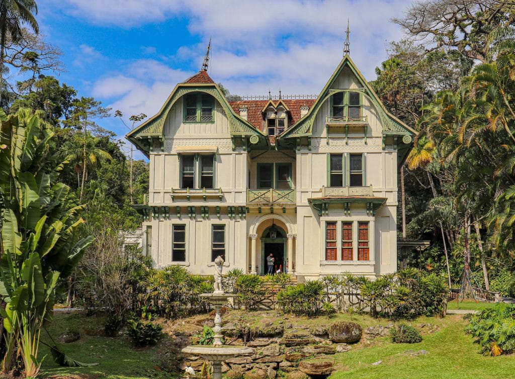 Fachada da Casa dos Sete Erros - Petrópolis