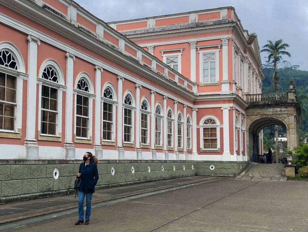 Museu Imperial - Petrópolis - fachada lateral