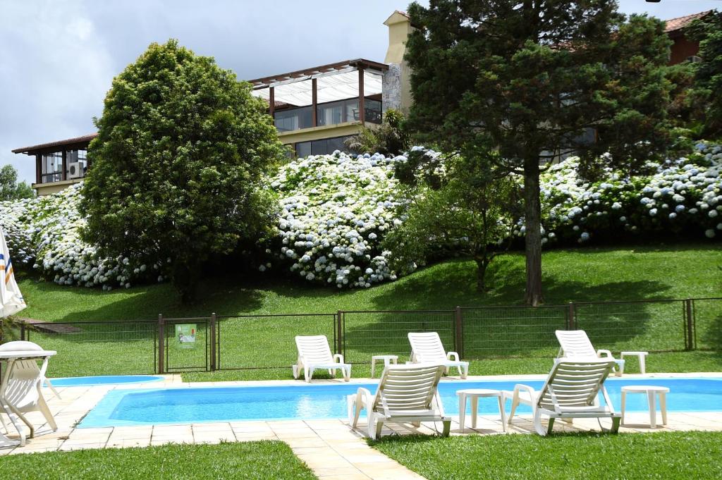 Piscina de hotel em Gramado