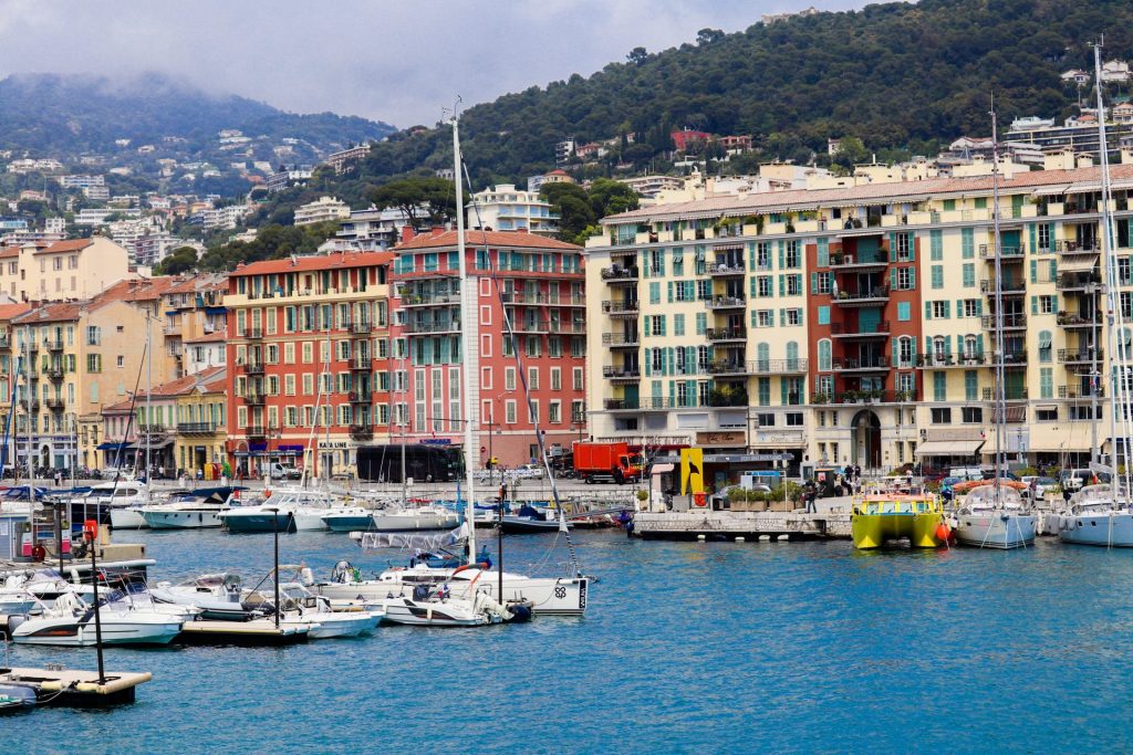 Porto Lympia em Nice