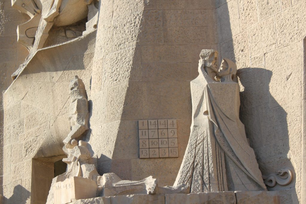 O-beijo-de-Judas-escultura Sagrada Familia Fachada da paixao Barcelona