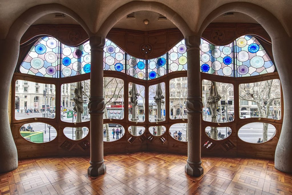 Janela Casa Batlló interior